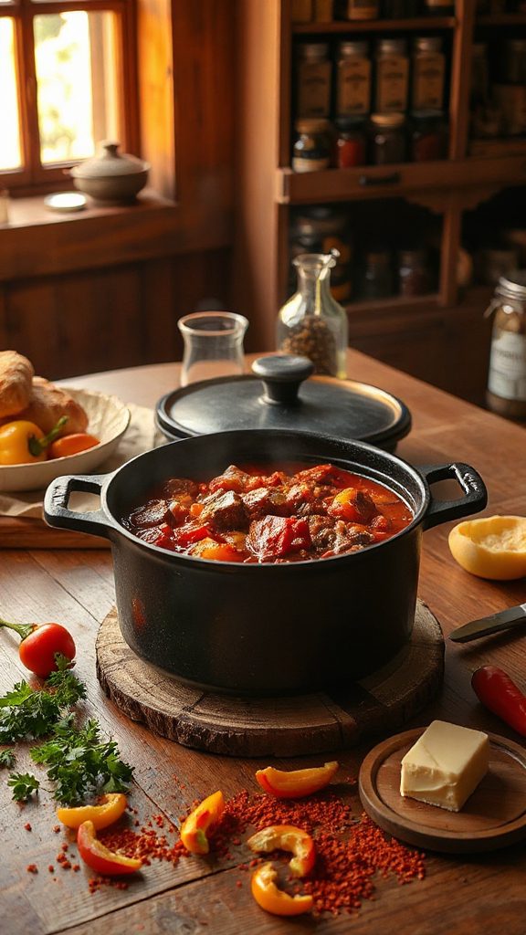 hearty paprika beef stew