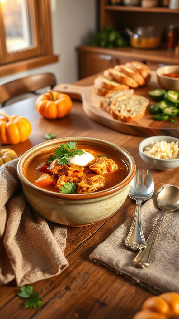 hearty pumpkin chicken chili hearty pumpkin chicken chili