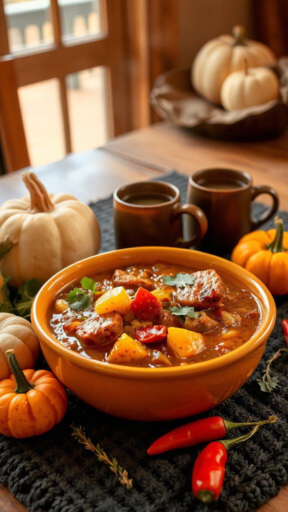 hearty pumpkin sausage chili hearty pumpkin sausage chili