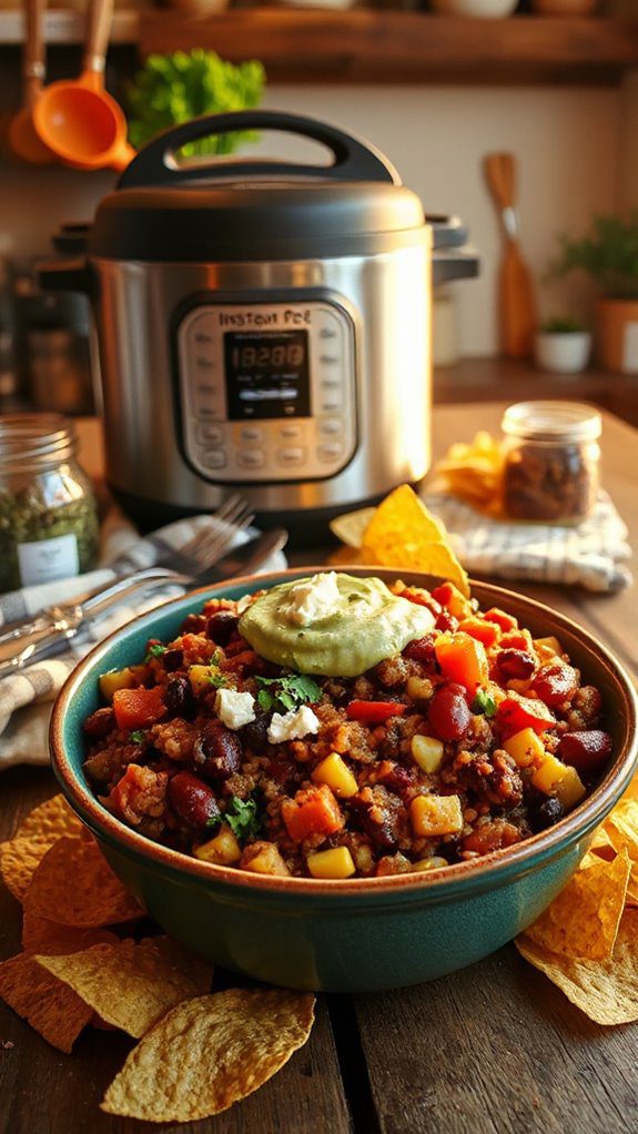 hearty quinoa vegetable chili hearty quinoa vegetable chili