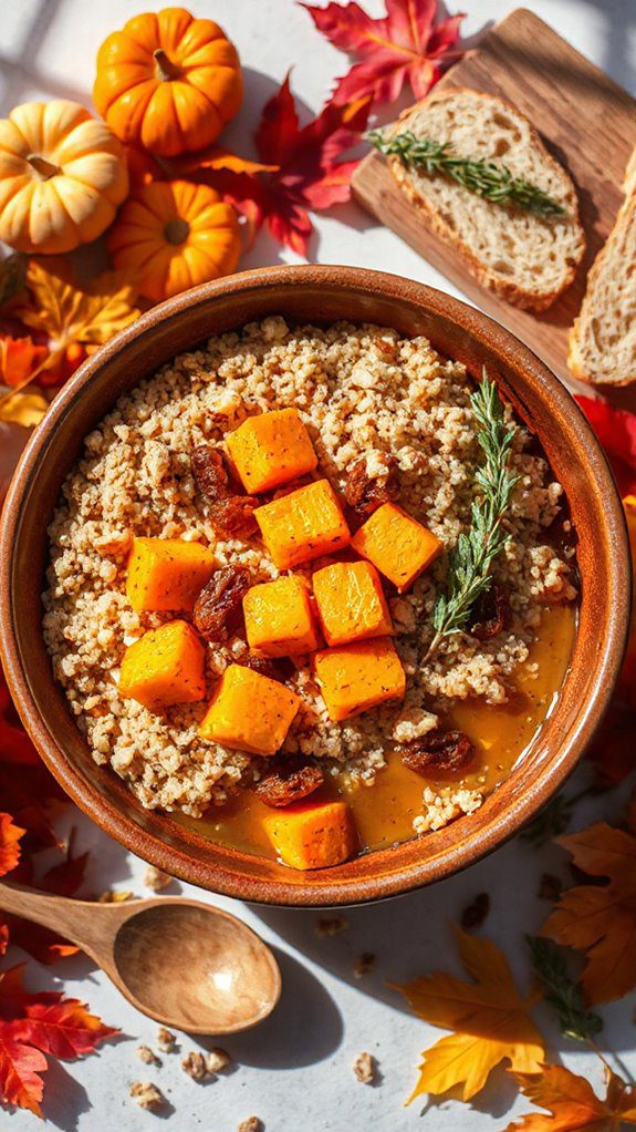 hearty seasonal pumpkin bowl