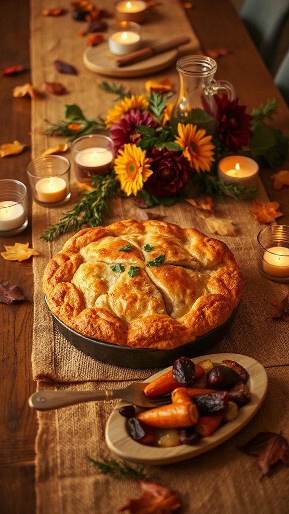 hearty spiced lamb pie