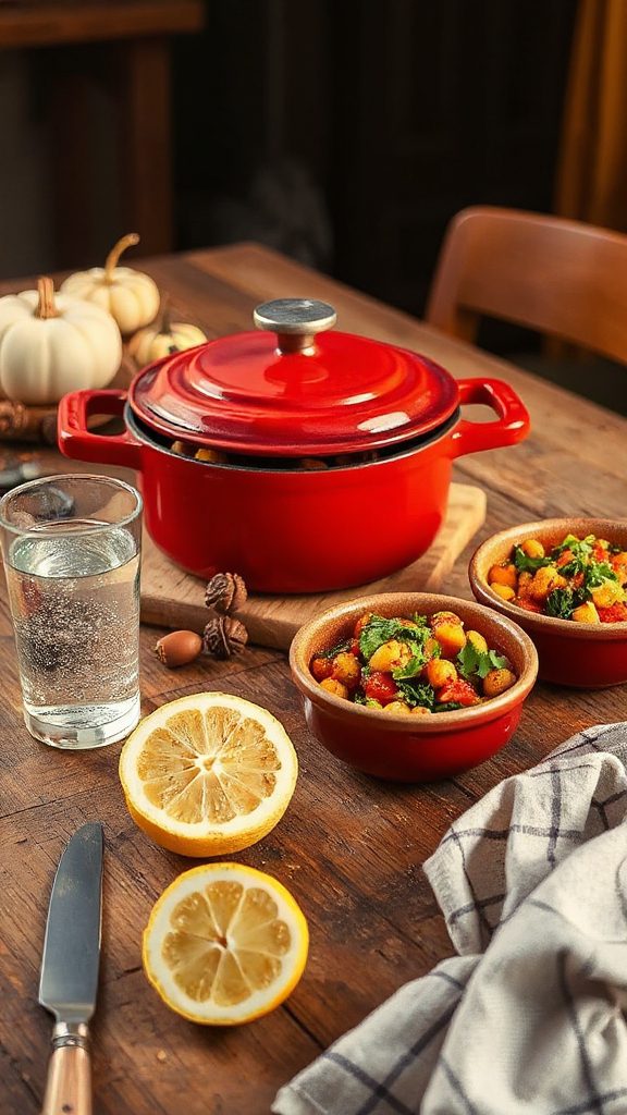 hearty spicy chickpea stew