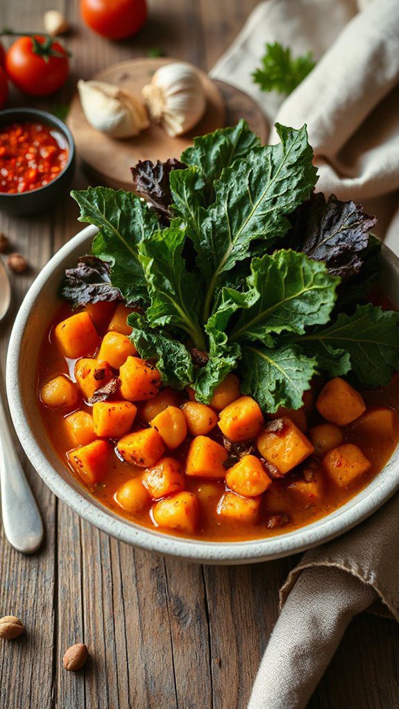 hearty spicy chickpea stew