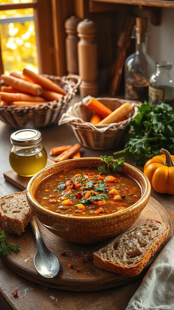 hearty spicy lentil soup hearty spicy lentil soup