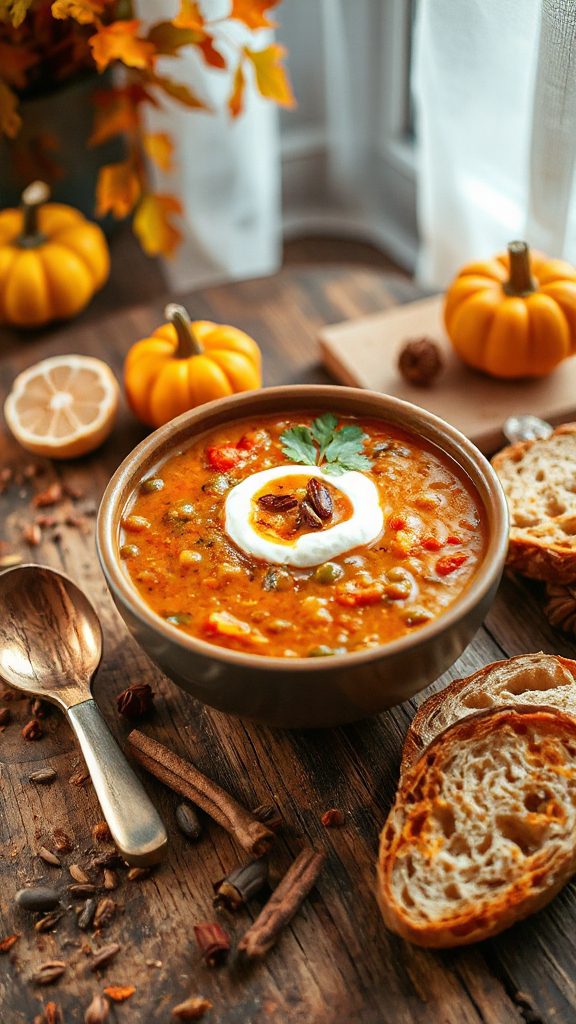 hearty spicy lentil soup hearty spicy lentil soup