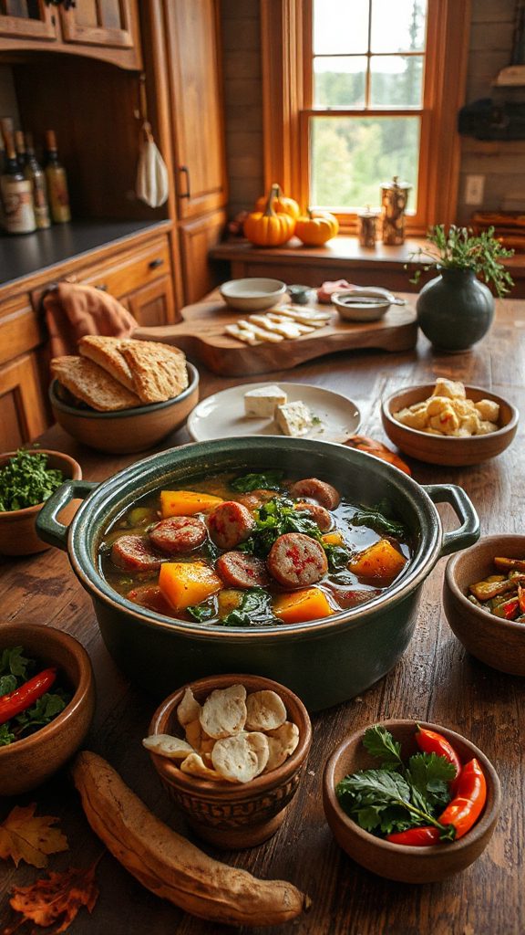 hearty spicy sausage soup hearty spicy sausage soup