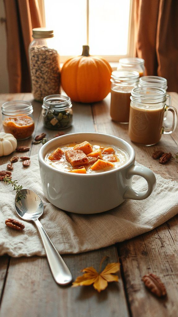 hearty sweet potato oatmeal