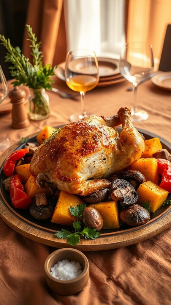 hearty tuscan garlic chicken