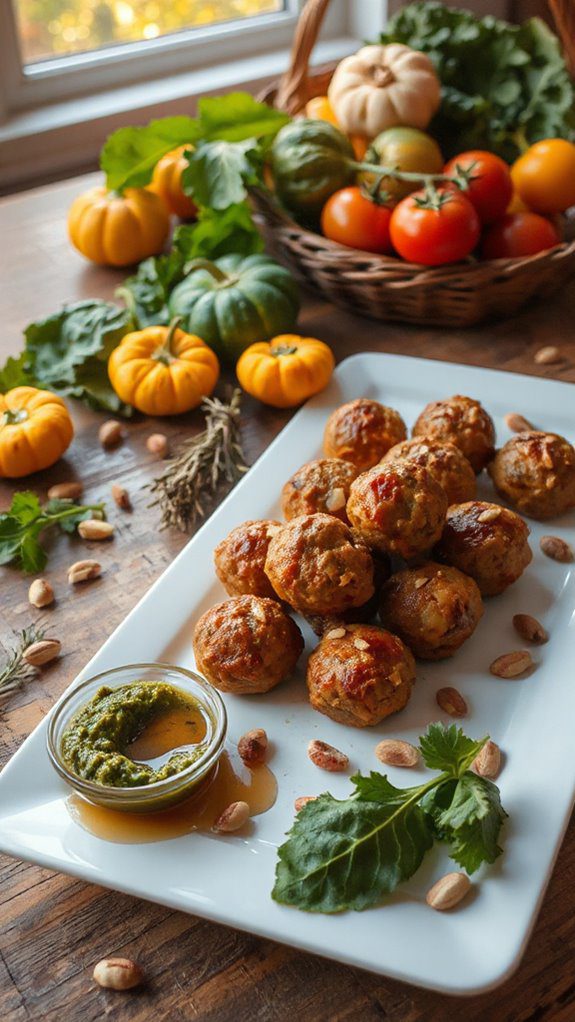 hearty vegetable meatball recipe