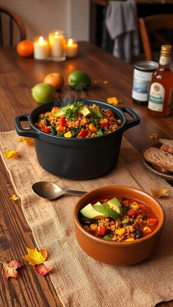 hearty vegetable quinoa chili hearty vegetable quinoa chili