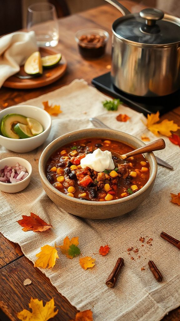 hearty vegetarian chili recipe