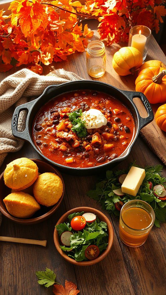 hearty vegetarian chili recipe