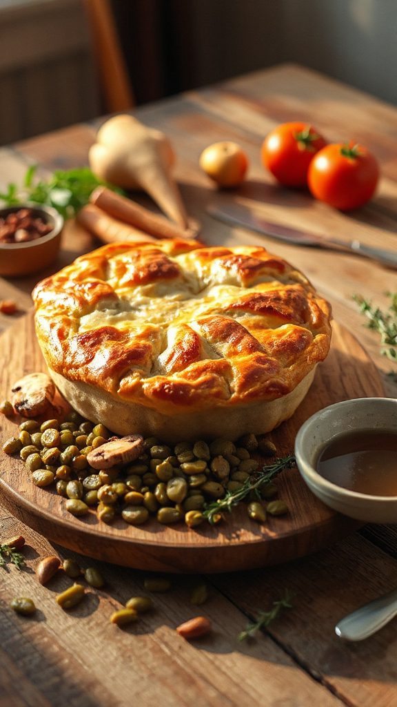 hearty vegetarian comfort food