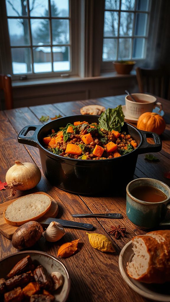 hearty vegetarian lentil stew hearty vegetarian lentil stew