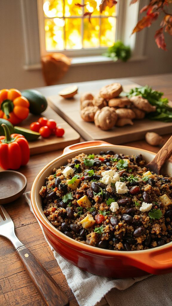 hearty vegetarian protein casserole hearty vegetarian protein casserole