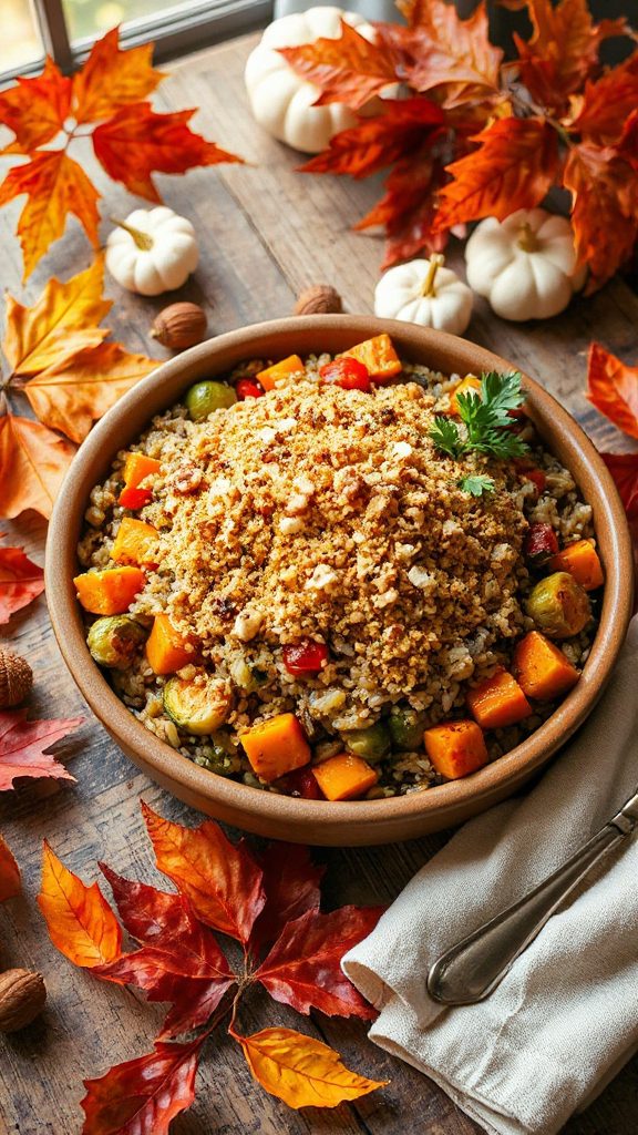 hearty wild rice casserole hearty wild rice casserole