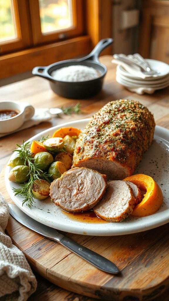 herb crusted pork tenderloin recipe