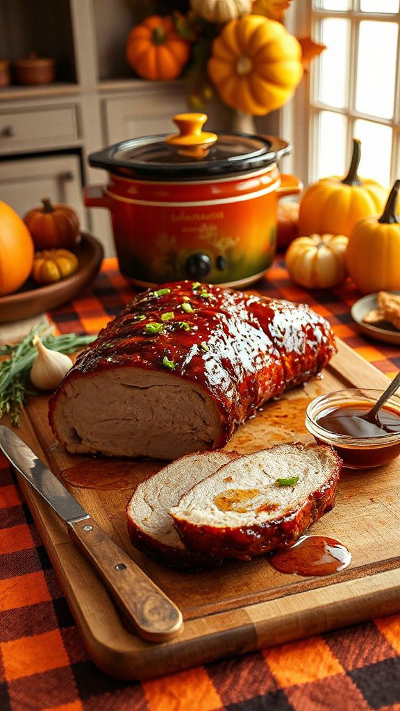 honey garlic pork tenderloin