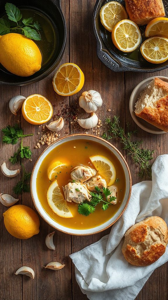 lemon chicken orzo soup lemon chicken orzo soup