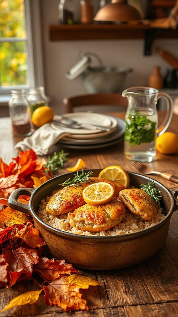 lemon garlic chicken recipe