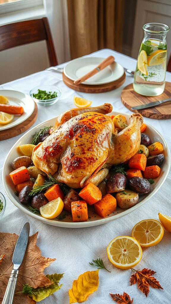 lemon herb roasted chicken