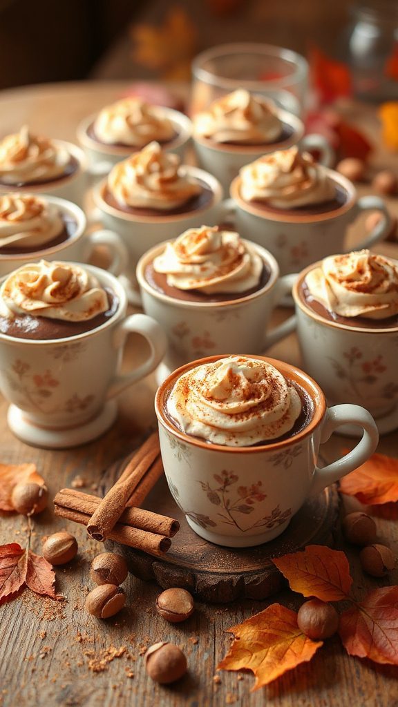 luscious hazelnut cocoa dessert