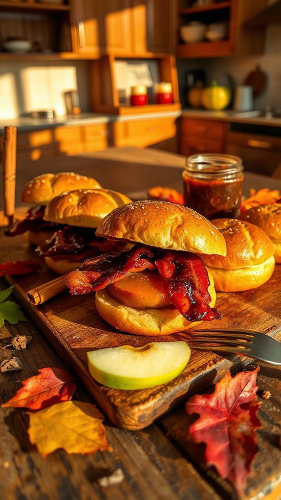 maple bacon apple sliders maple bacon apple sliders