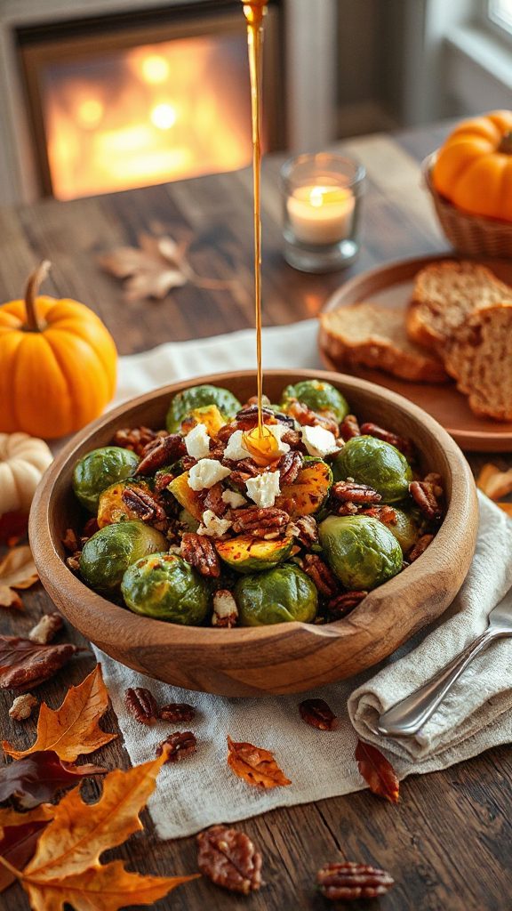 maple brussels sprouts salad maple brussels sprouts salad
