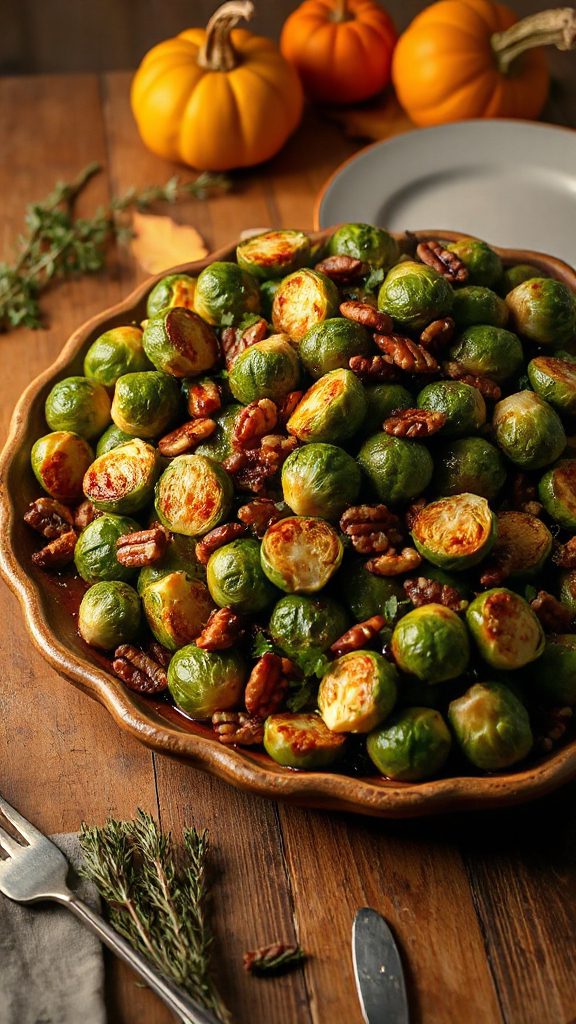 maple glazed brussels sprouts maple glazed brussels sprouts