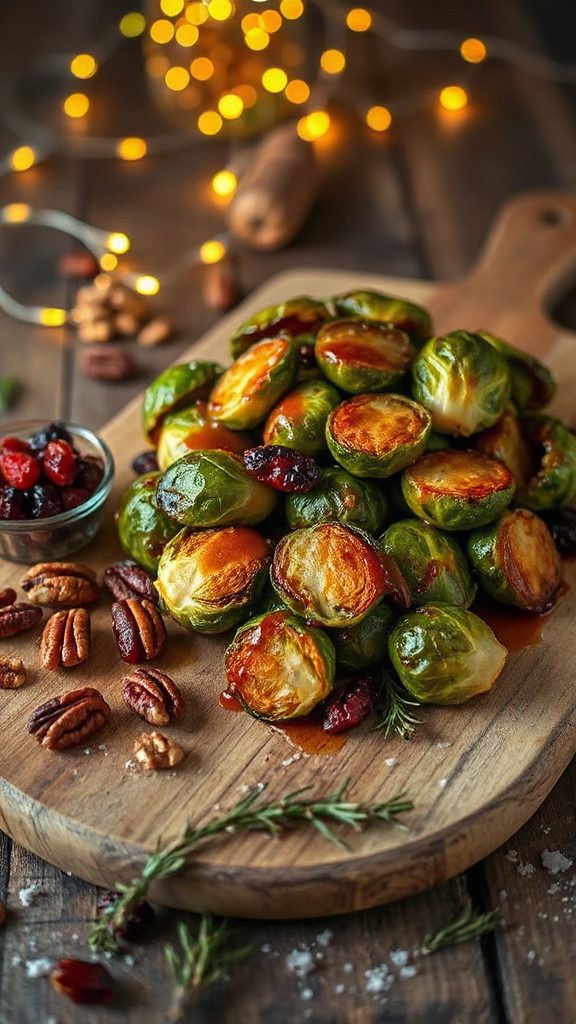 maple glazed brussels sprouts recipe