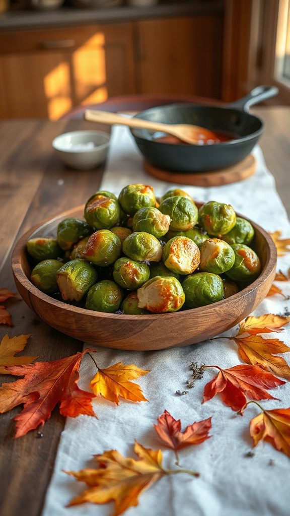 maple glazed brussels sprouts recipe maple glazed brussels sprouts recipe