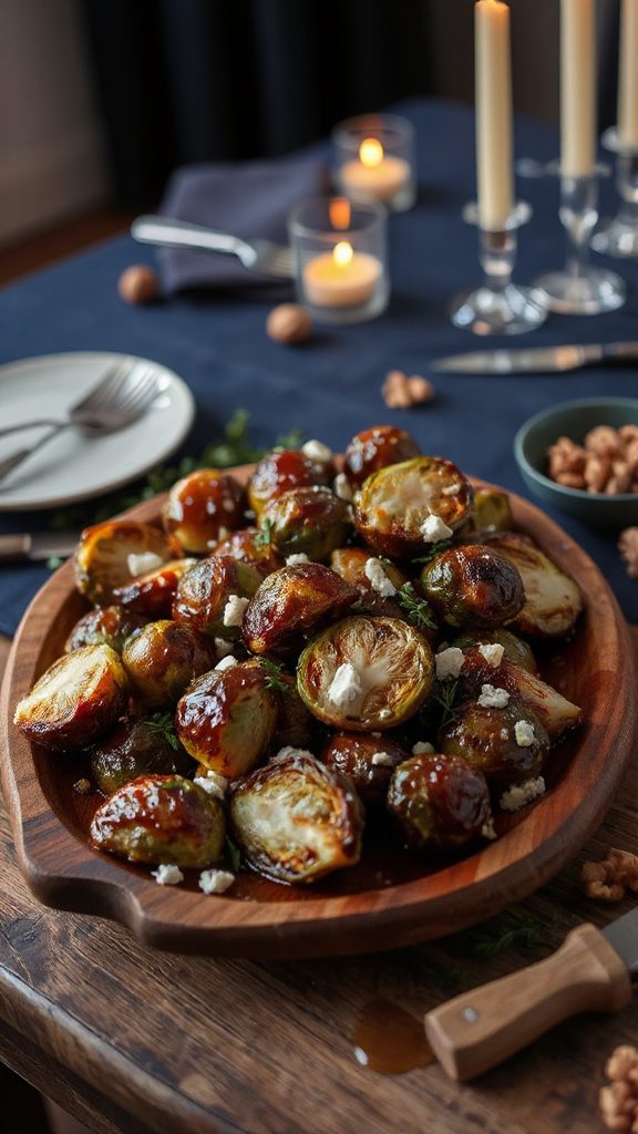 maple glazed brussels sprouts recipe