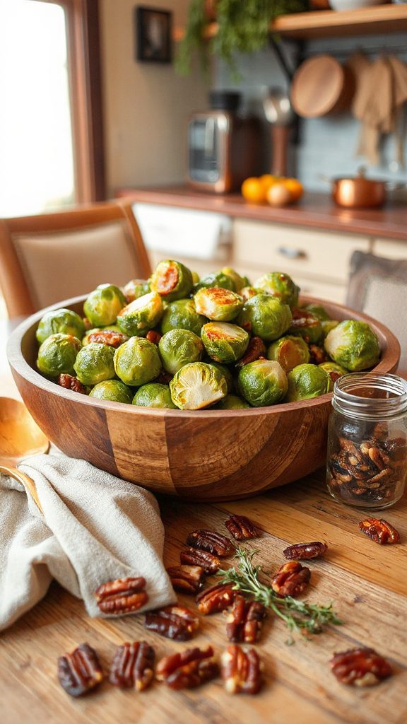 maple glazed brussels sprouts recipe