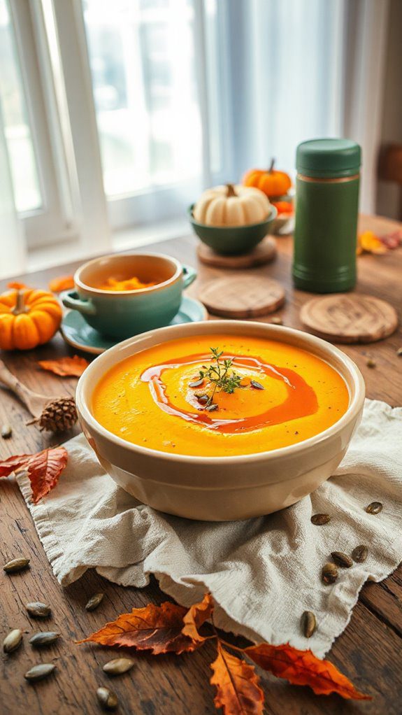 maple glazed butternut squash soup maple glazed butternut squash soup