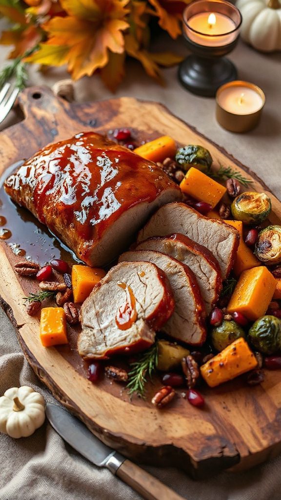 maple glazed pork tenderloin