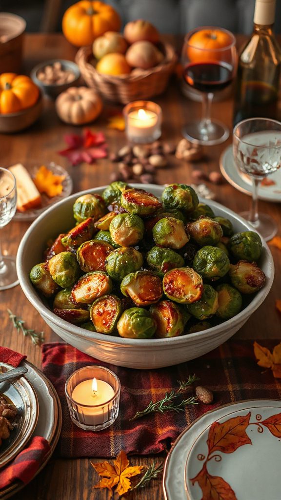 maple glazed savory brussels sprouts maple glazed savory brussels sprouts