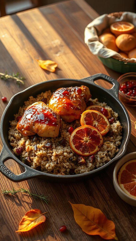 maple glazed savory chicken thighs maple glazed savory chicken thighs