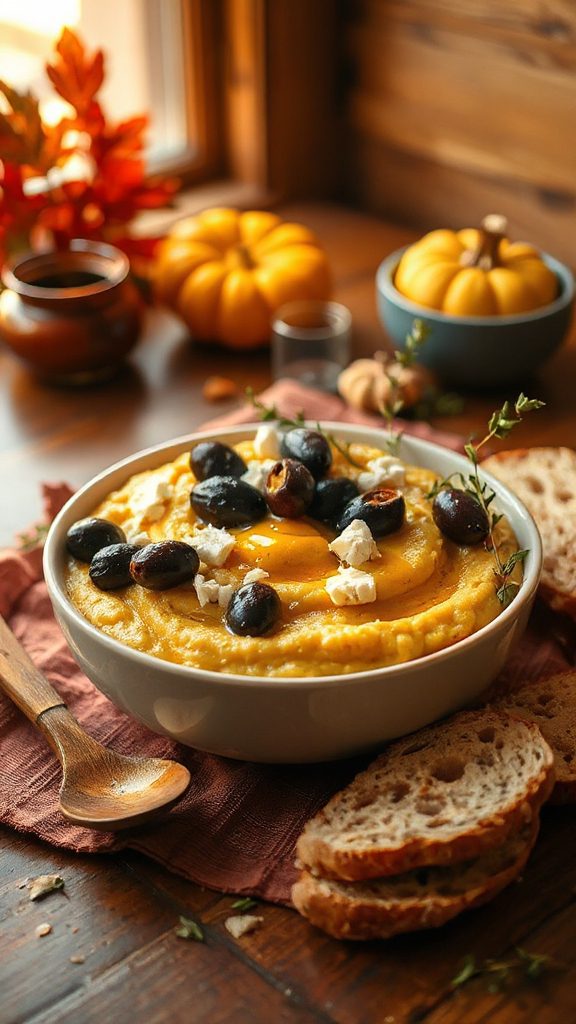 mediterranean polenta with feta mediterranean polenta with feta