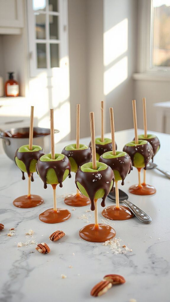 melt chocolate for coating