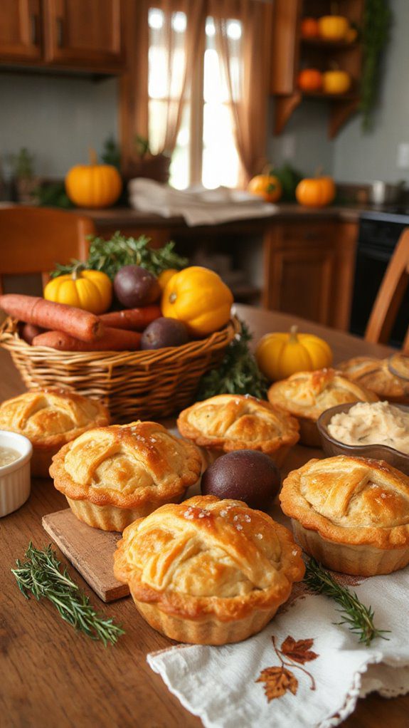 mini chicken pot pies mini chicken pot pies