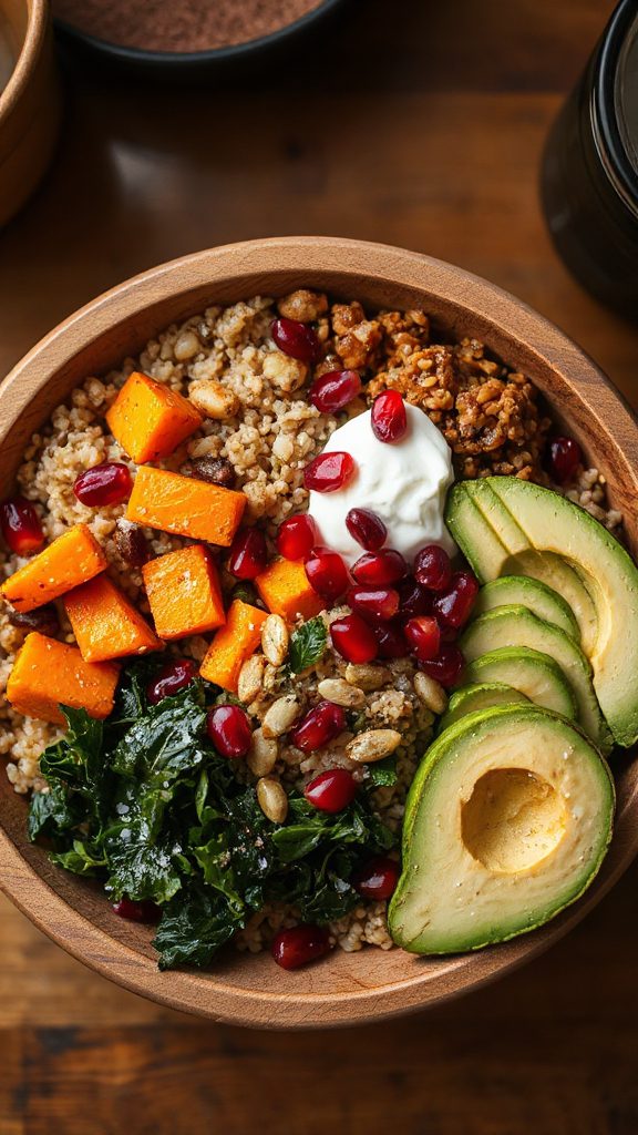 nourishing harvest grain bowl