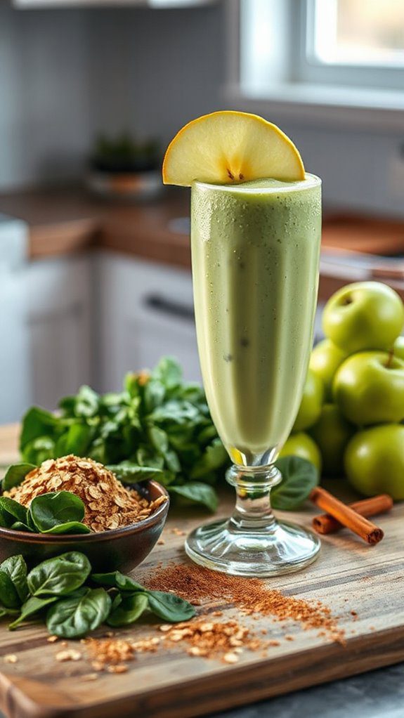 nutrient packed green apple shake