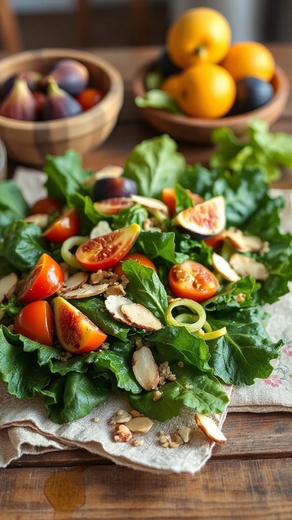 nutritious autumn quinoa salad