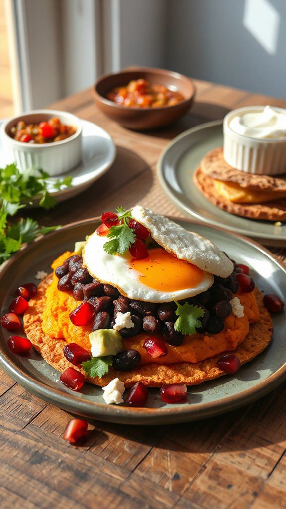 nutritious breakfast tostada recipe