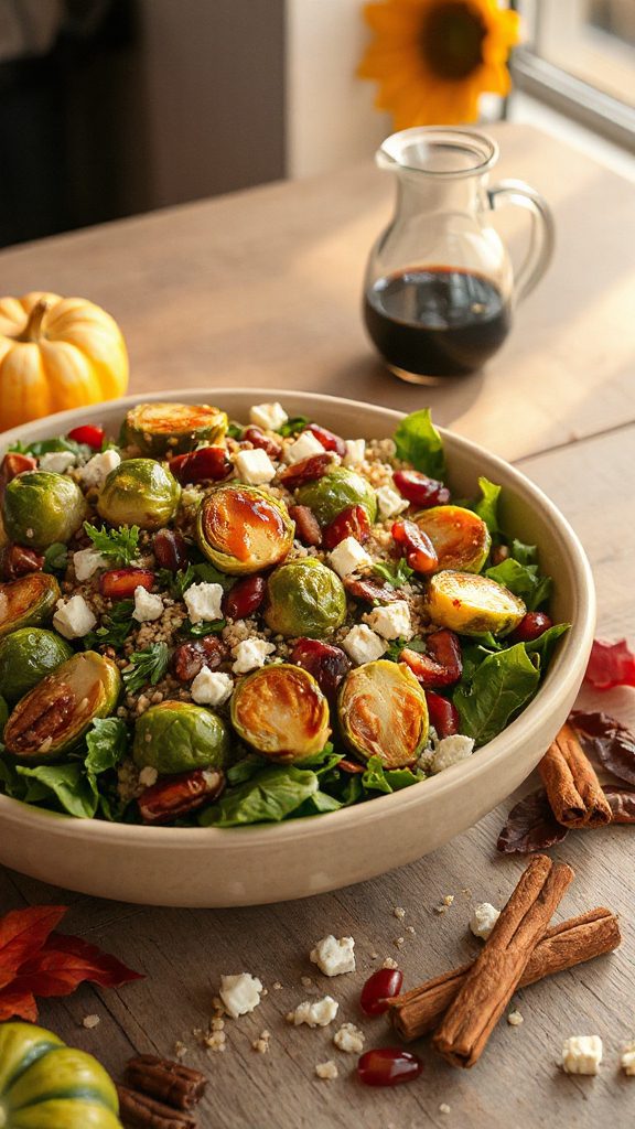 nutritious brussels sprouts salad