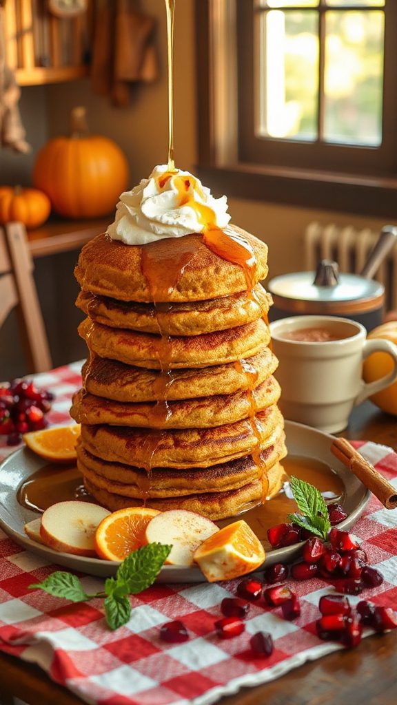 nutritious fall pancake delight