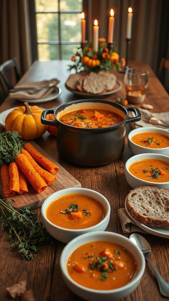 nutritious fall vegetable soup