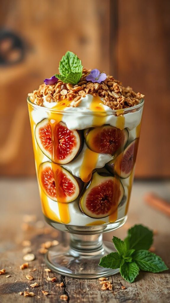 nutritious fig yogurt parfait nutritious fig yogurt parfait