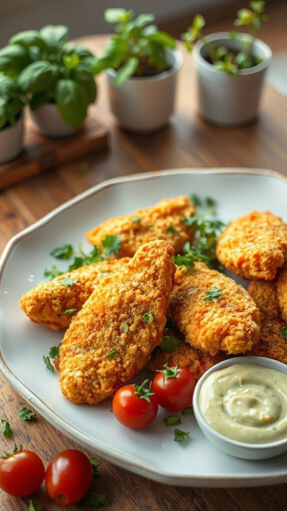 nutritious pea protein dish